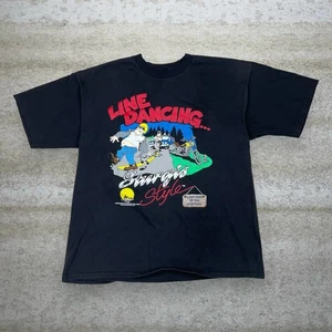 Vintage 90s Sturgis Bike Rally Shirt Herren XL Jet Black Baumwolle Kurzarm  - Bild 1 von 4