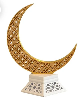 Decoración de mesa media luna Foto 1 de 2