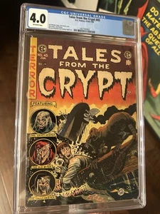 Tales From The Crypt 45 1955 Jack Davis PCH CGC 4.0 OW Pages EC Comics - Picture 1 of 2