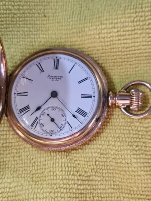 1899 Waltham Hillside Quality No8 7j  14s Hunter Case Pocket Watch - Image 1 of 4