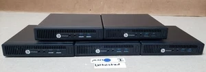 LOT OF 5 HP ELITEDESK 705 G2 MINI DESKTOP COMPUTER 809849-002 ! M213 I - Picture 1 of 4