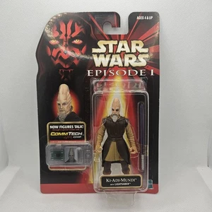 Vintage Star Wars Episode 1 Ki-Adi-Mundi Hasbro 1998 With CommTech Chip USA - Picture 1 of 3