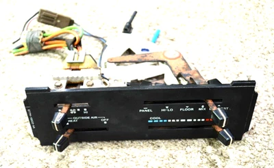 1986 1987 1988 FORD BRONCO 2 II CLIMATE CONTROL TEMERATURE HEAT  AUTHENTIC - Image 1 of 4