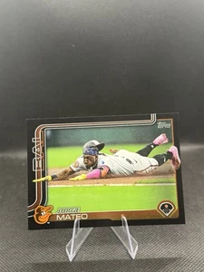 2025 Topps Series 2 Jorge Mateo #484 Black Parallel /74 Baltimore Orioles - Picture 1 of 2