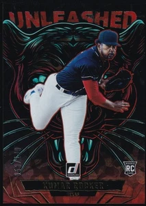 2025 Panini Donruss Unleashed Red Ice #19 - Kumar Rocker [/149] - Foto 1 di 2