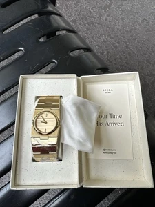 Breda 'Sync' Gold and Metal Bracelet Watch, 25MM - Picture 1 of 5