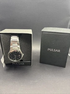 NUOVO* Orologio Pulsar Uomo PG8099 Dress Sport Acciaio Inox Tono Argento - Foto 1 di 7