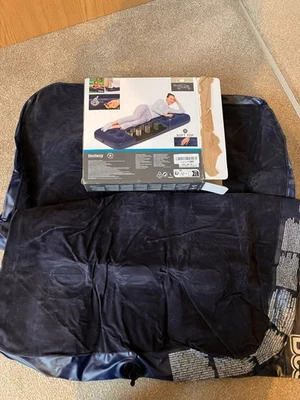 Bestway 6700 Air Bed (Inflatable Mattress)  - 185 X 76 X 22 Cm Single Blue - Image 1 of 4