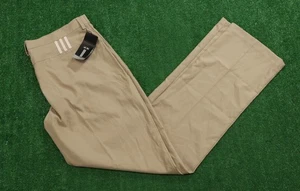 NWT Adidas Men’s Golf Pants 38x30 Taylor Made TM6004F2 Khaki - Picture 1 of 5