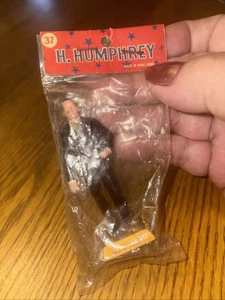 Vintage 1969 Marx President Humphrey Figuren 2 3/4" groß NEU VERSIEGELT - Bild 1 von 4