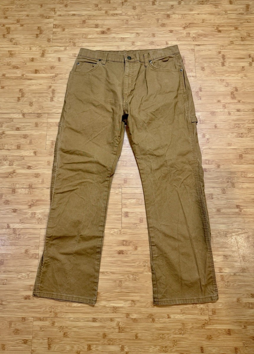 パンツ vintage dickies duck kargo pants Dickies Duck CARGO Shorts Half PANTS 40 KHAKI Cotton Relaxed