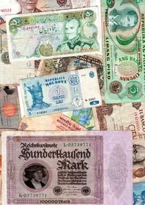 LOT 70 BILLETS Circulés .......... A SAISIR !!,!!,.- - Picture 1 of 6