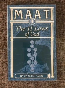 MAAT THE 11 LAWS OF GOD By Ra Un Nefer Amen •BRAND NEW - Bild 1 von 2