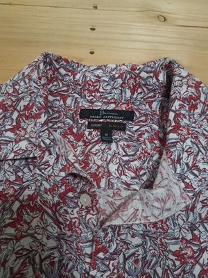 Роскошный мужской карман Marc Anthony средний на пуговицах с коротким рукавом на одной груди - Изображение 1 из 4