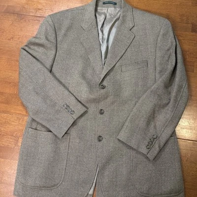 Blazer Lauren Ralph Lauren Para Hombre Talla 44R Lana Marrón Foto 1 de 4