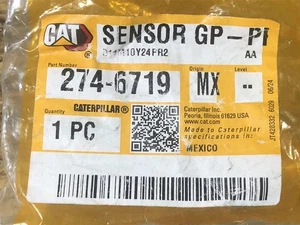 Caterpillar 274-6719 Pressure Sensor - Imagen 1 de 6