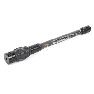 Archery Stabilizer for Compound Bow, Carbon Fiber Body Flexible Core with Dam... - Picture 1 of 9