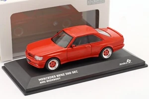 MERCEDES-BENZ 560 SEC AMG Widebody 1990 Red - 1/43 - SOLIDO - Picture 1 of 5
