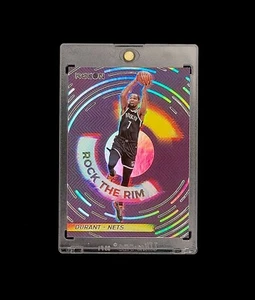 Kevin Durant 💦- 2020-21 NBA Recon Rock The Rim Insert Holo Brooklyn Nets SP #15 - Imagen 1 de 2