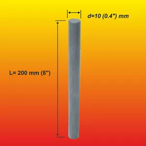 10x200mm MENGE 2 FERRITSTAB BAR LOOPSTICK FÜR RADIOANTENNE LUFTKRISTALL AM - Bild 1 von 2
