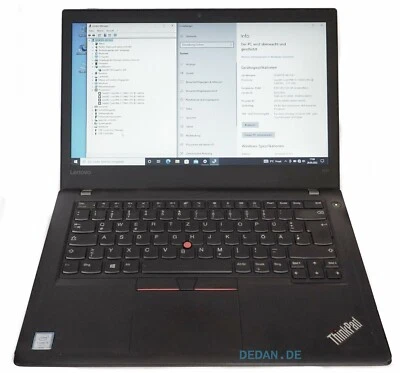 LENOVO ThinkPad T470 i5 2,71 GHz 256 GB SSD 8 GB RAM Win 10/11 - Bild 1 von 4