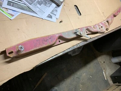 1967 Chrysler 300 hood latch panel above radiator - Image 1 of 4