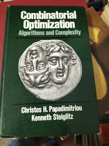 Combinatorial Optimization Algorithms and Complexity PAPADIMITRIOU, STEIGLITZ - Picture 1 of 2