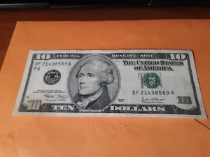 2003 $10 Federal Reserve Note Atlanta Bill - Picture 1 of 2
