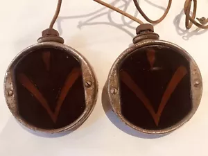 Double Sided Antique Car Turn Signals - Picture 1 of 13