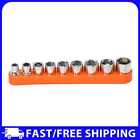 9Pcs 1/4 Inch Socket Wrench Head Adapter Hex Sleeve Spanner Drive Converter Tool