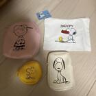 Snoopy Pouch Peanuts Charlie Brown Woodstock Linie Anhang Rare Lot 3