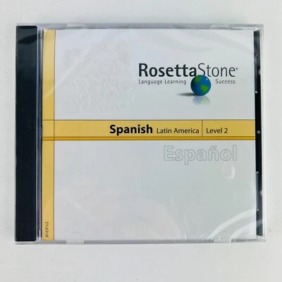 Rosetta Stone - Spanish Latin America Level 2 CD NEW SEALED - Image 1 of 2