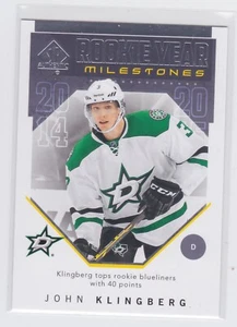 18/19 SP AUTHENTIC...JOHN KLINGBERG...ROOKIE YEAR MILESTONE...# RYM-JK...STARS - Picture 1 of 1