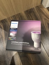 Philips Hue White and Color Ambience  starter kit with 3 bulbs GU10
