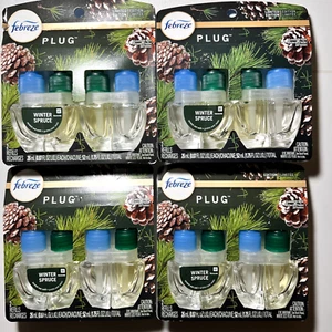 Ambientador Febreze Plug In Invierno Aroma Abeto Paquete de 4 8 Recambios Total - Imagen 1 de 1