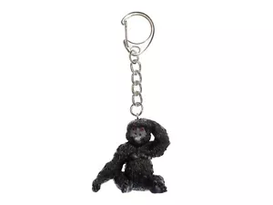 Gorilla Keychain Miniblings Charm Key Ring Animal Jungle Monkey - Picture 1 of 3