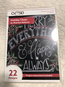 OESD HOLIDAY CHEER von Shannon Roberts Stickerei USB Neu in Verpackung/Versiegelt - Bild 1 von 2