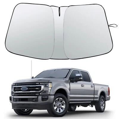 Capa dobrável para pára-brisa Ford Super Duty F250 ajuste personalizado 2017-2024 - Imagem 1 de 4