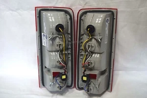Rear Tail Light Lamps w/6 Light Bulbs One Pair For 2010-2013 Transit Connect - Picture 1 of 3