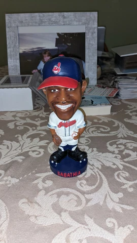 C.C. Sabathia Cleveland Indians Knuckleheads Bobble Head Doll Cover