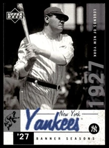 2001 Upper Deck Legends of NY Babe Ruth New York Yankees #136 - Picture 1 of 2