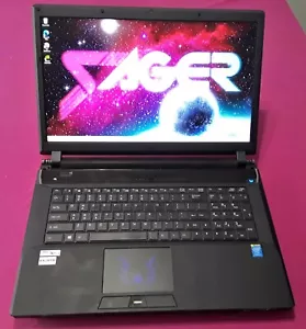 Sager Clevo P177SM-A NP8298 I7-4810mq 2.8-3.8Ghz 16GB 512GB SSD NVIDIA P3000 W11 - Foto 1 di 11