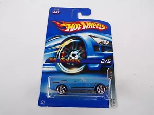 Van / Sports Car / Hot Wheels 65 Mustang #087 J3413 #H21 - Picture 1 of 5