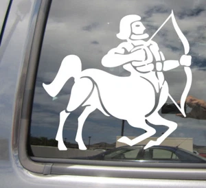 Sagittarius Half Human Archer Horse Zodiac Car Window Vinyl Decal Sticker 08062 - Picture 1 of 2