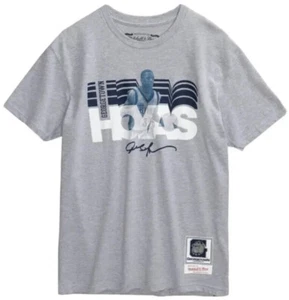 NOSTALGIA CO. MITCHELL & NESS X ALLEN IVERSON TEE S/S SHIRT GEORGETOWN HOYAS A3 - Picture 1 of 3