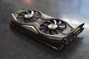 Dual Fan ZOTAC GeForce GTX 1070 AMP! Edition Graphics Card 8GB DDR5 - Picture 1 of 7