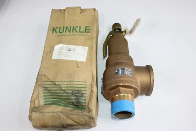NOS KUNKLE VALVE 6021JH01-AM 170PSI 2" - Image 1 of 4