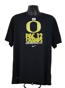 NEW Oregon DUCKS Basketball TEAM ISSUED Nike 2016 PAC-12 Champs SHIRT Men's 2XL - Picture 1 of 3