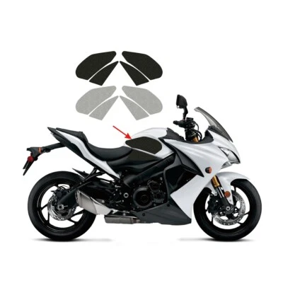Almohadilla antideslizante para tanque de combustible empuñadura lateral de tracción de rodilla para Suzuki GSXS1000 2016-2020 Foto 1 de 4