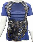 Prada Spring 2011 Printed Blue Tee Women's Size Small $165 Condition: Very Good